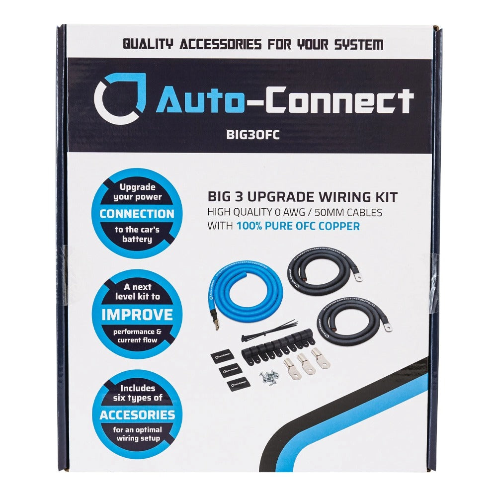 OFC Big 3 Wiring Kit 50mm²