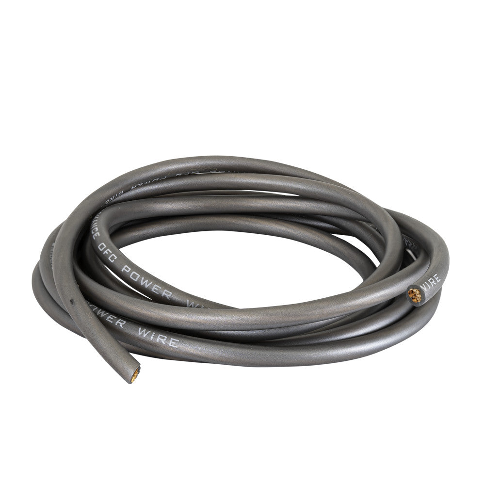 Power Wire 10mm² OFC, gray, 2m