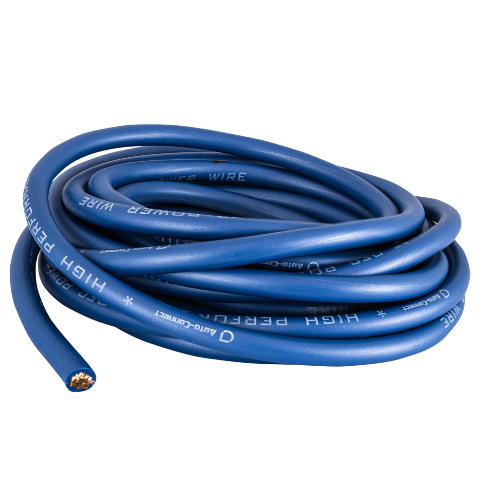 Power Wire 20mm² OFC, blue, 6m