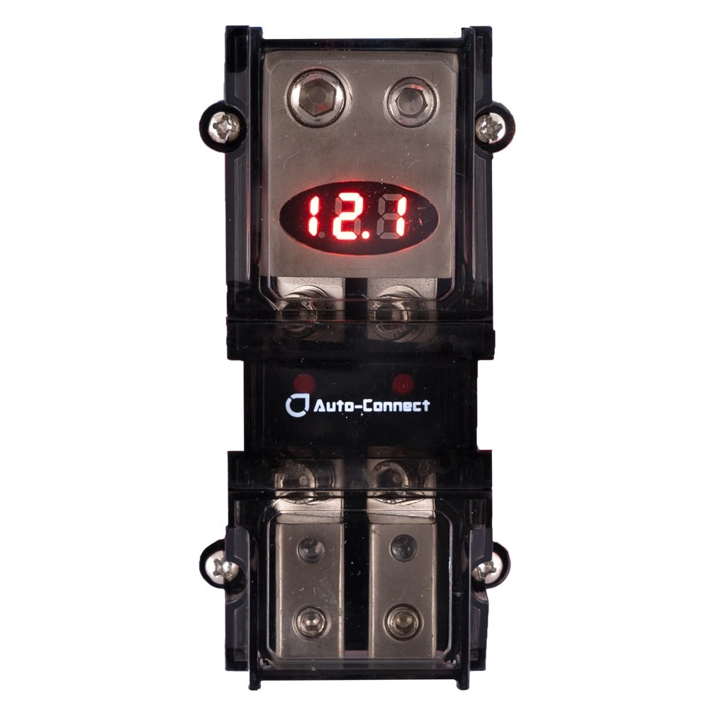 AFS/Mini-ANL Fuse Holder with Voltmeter, 50+35mm² - 2x 10/20mm²