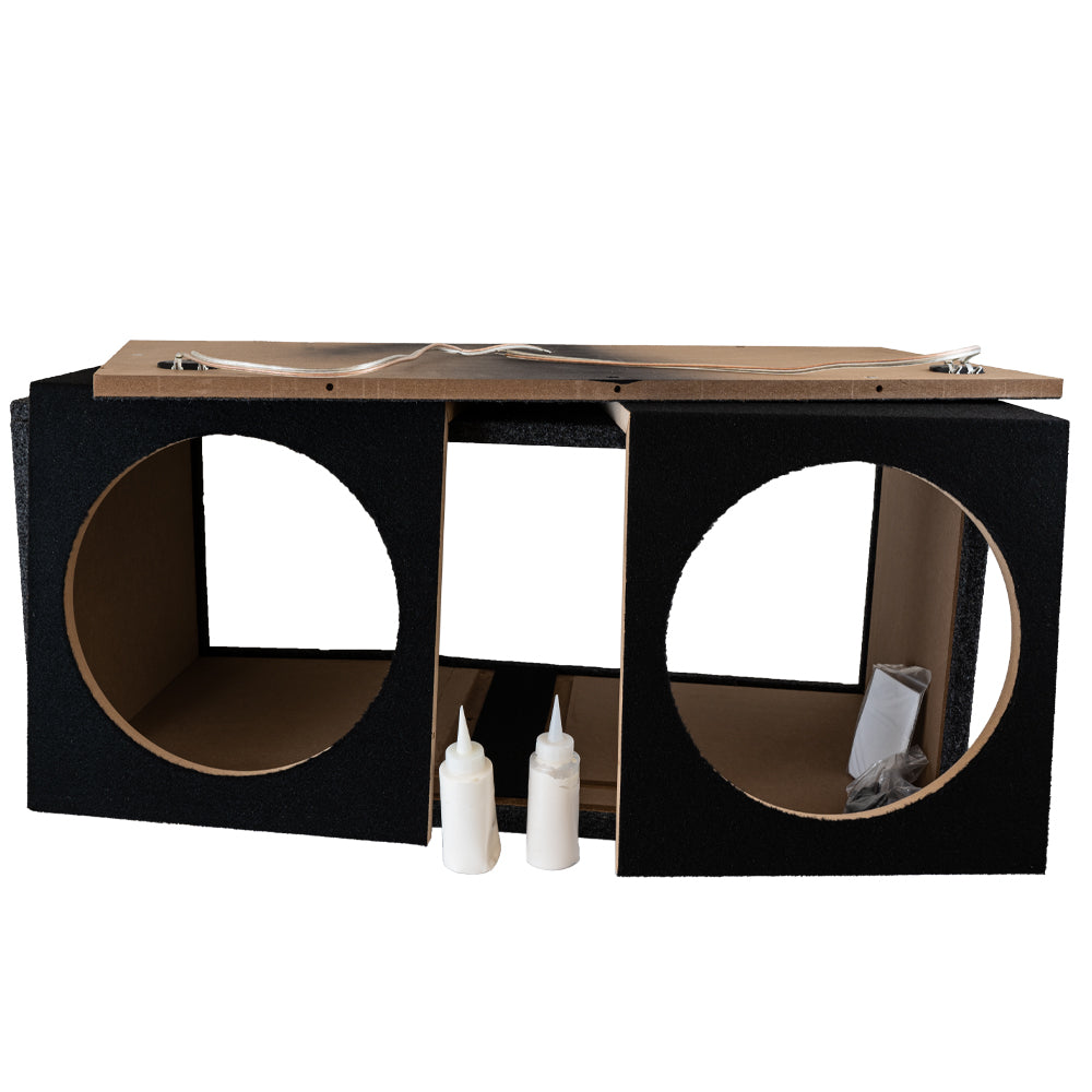 DIY Vented Enclosure Kit, dual 12"