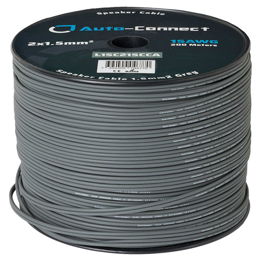 Speaker Wire Hi-Flex CCA 2x1.5mm²