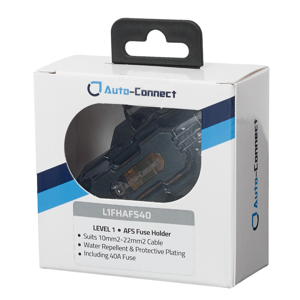 AFS/Mini-ANL Level 1 Fuse Holder with 40A Fuse, 10-22mm²