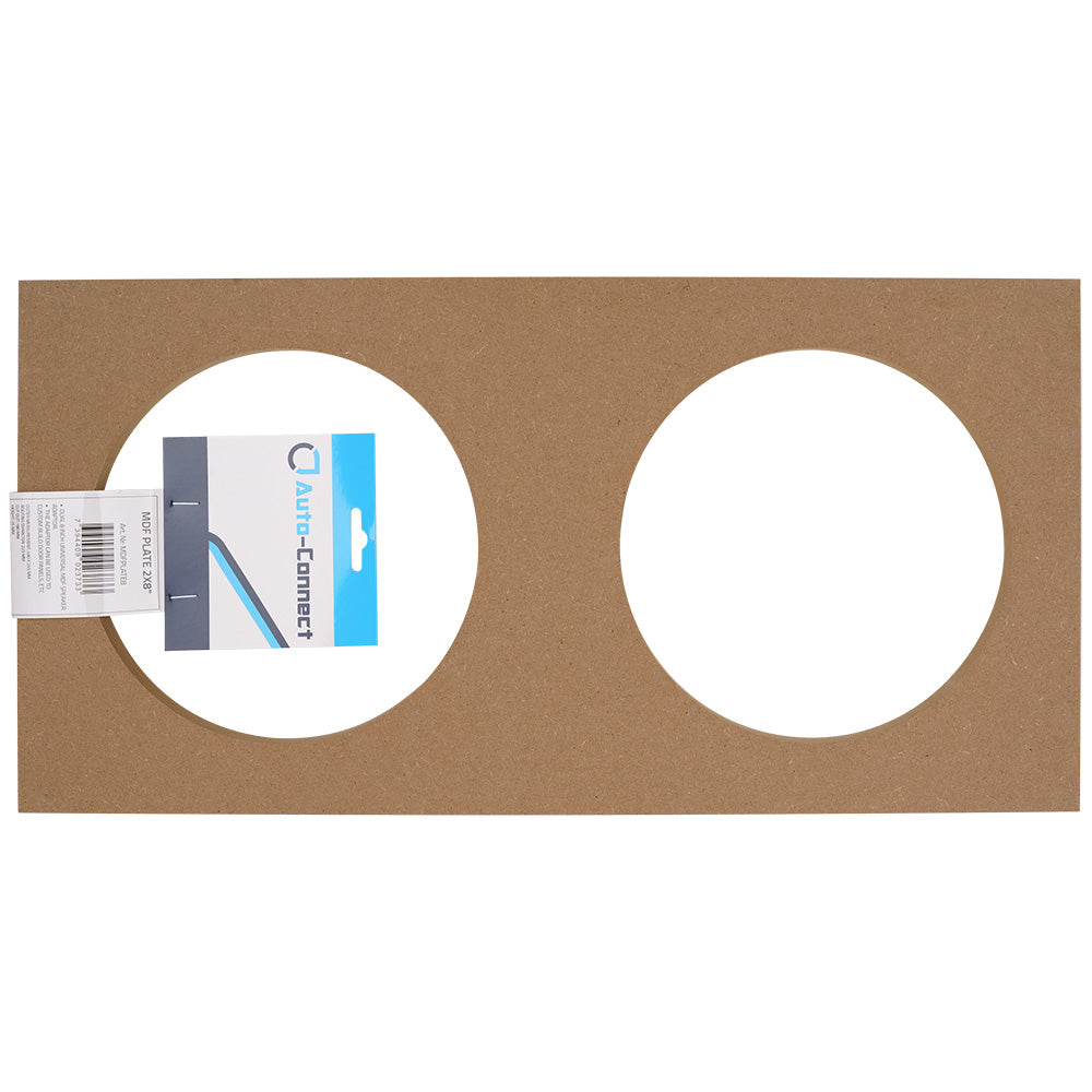 MDF Plate for 2x 8" Speakers