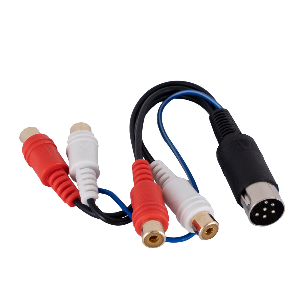 Factory Low Level Adapter 6-pin DIN-RCA