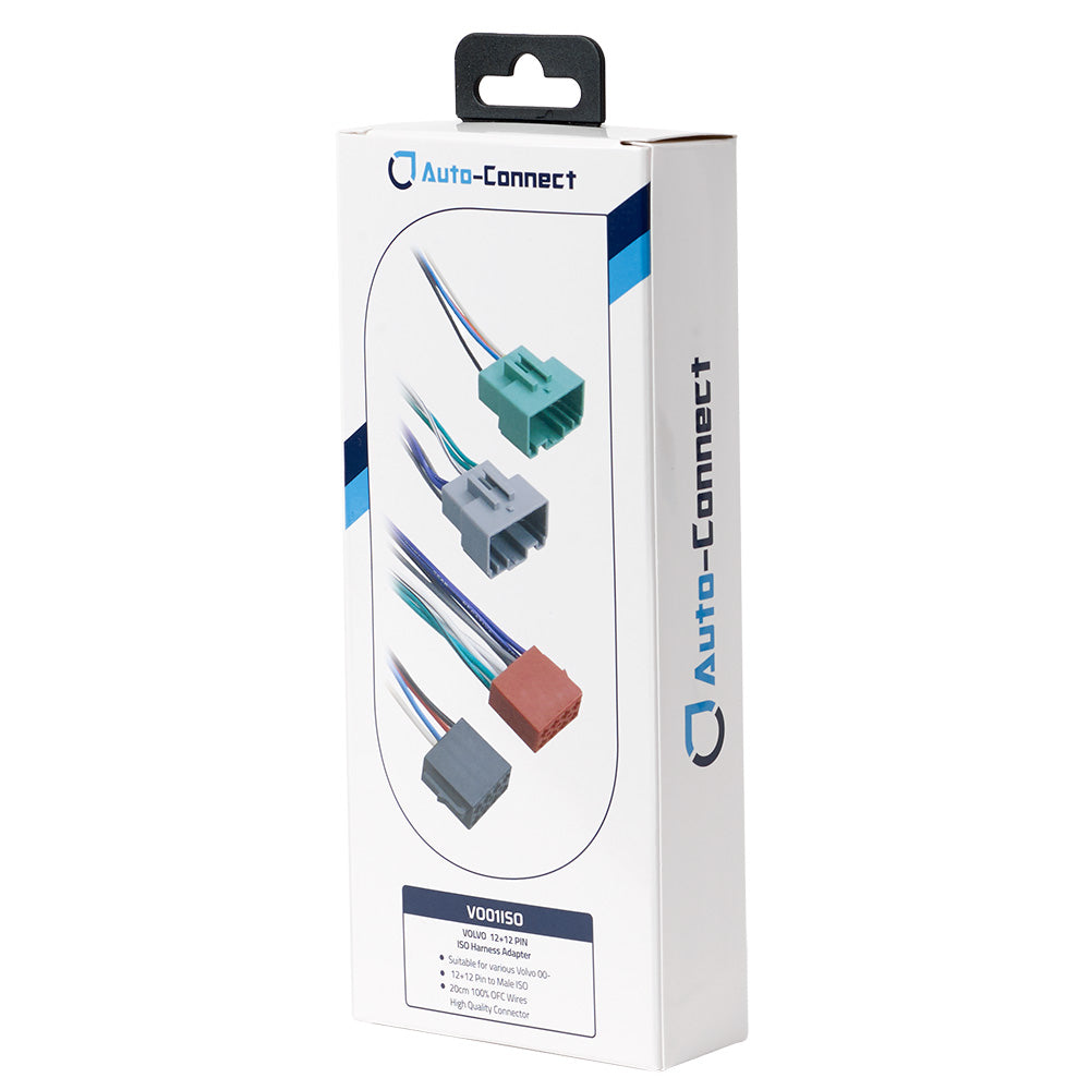 Volvo ISO Adapter, 2x12-pin