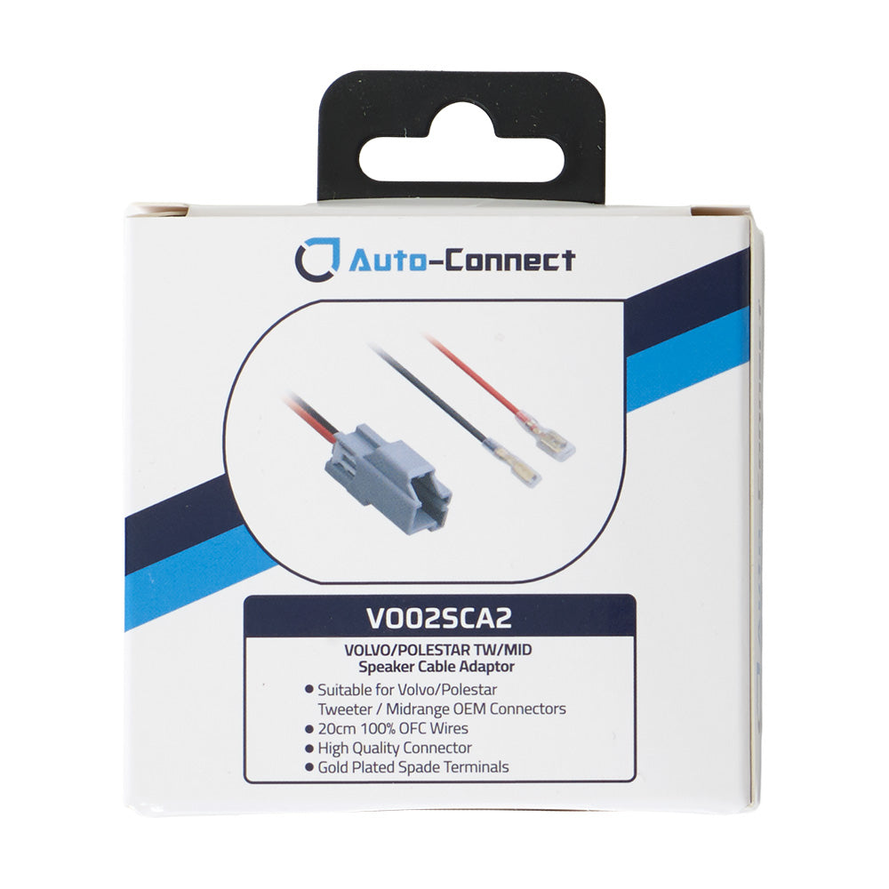 Volvo/Polestar Midrange/Tweeter Speaker Connector, pair