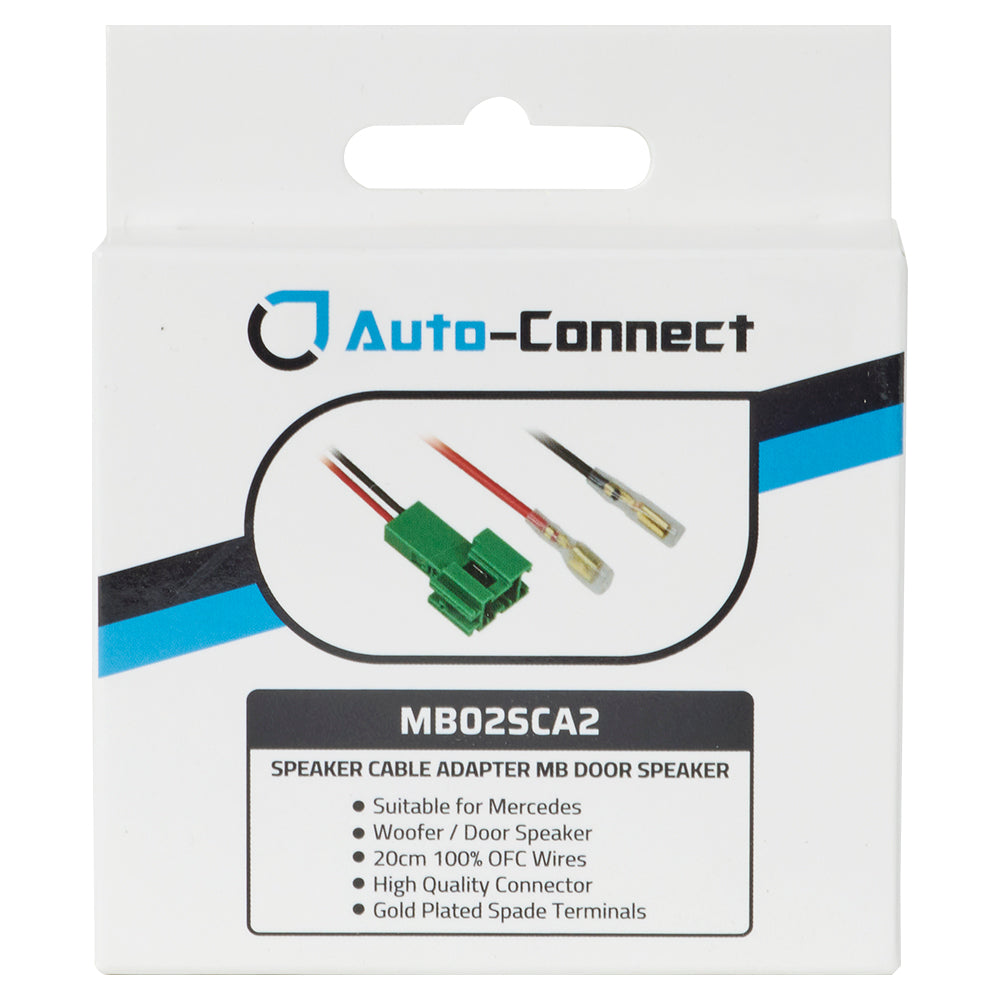 Mercedes-Benz Woofer Speaker Connector, pair