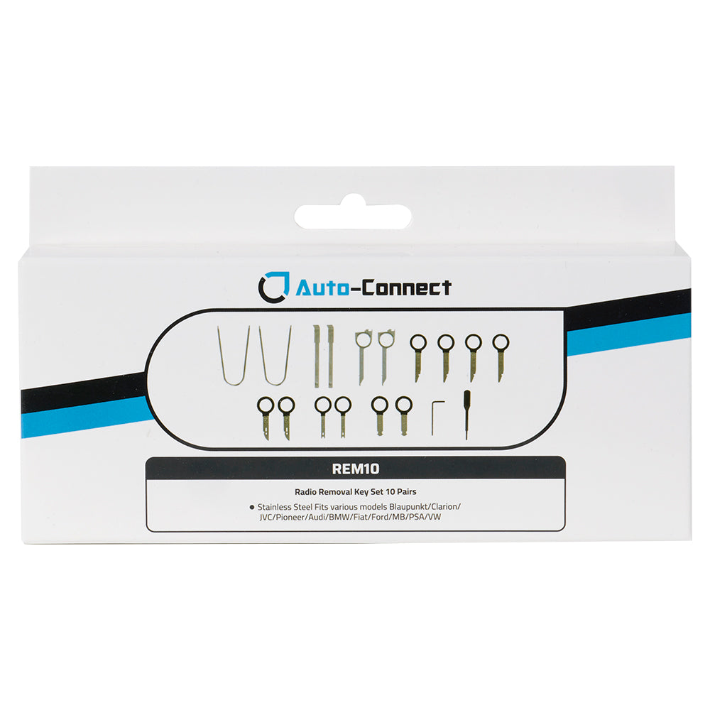 Universal Radio Removal Keys Set, 10 pcs