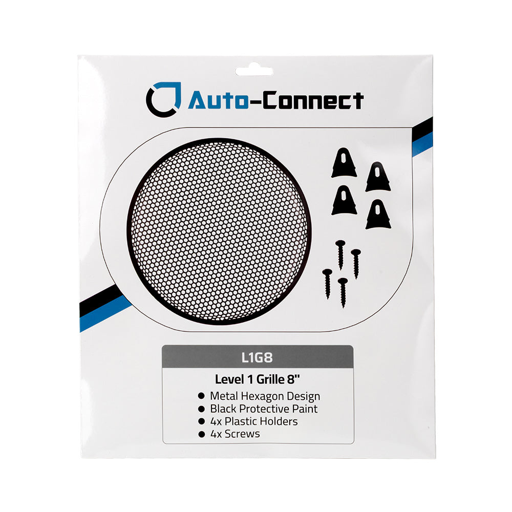 Hexagon Speaker Grille Level 1, 8"