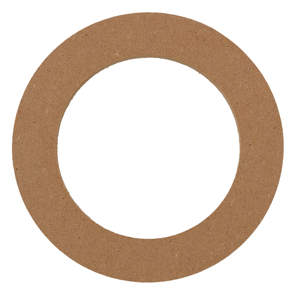 MDF Ring for Speaker/Tweeter, 82 mm
