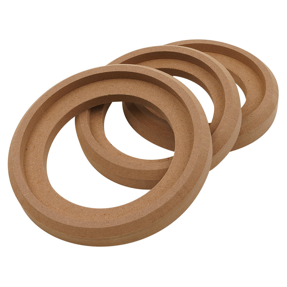 MDF Ring for Speaker/Tweeter, 82 mm