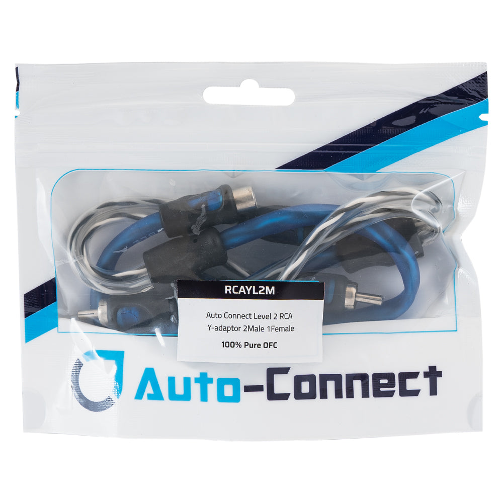 RCA Signal Cable Splitters Level 2, 1 female - 2 male