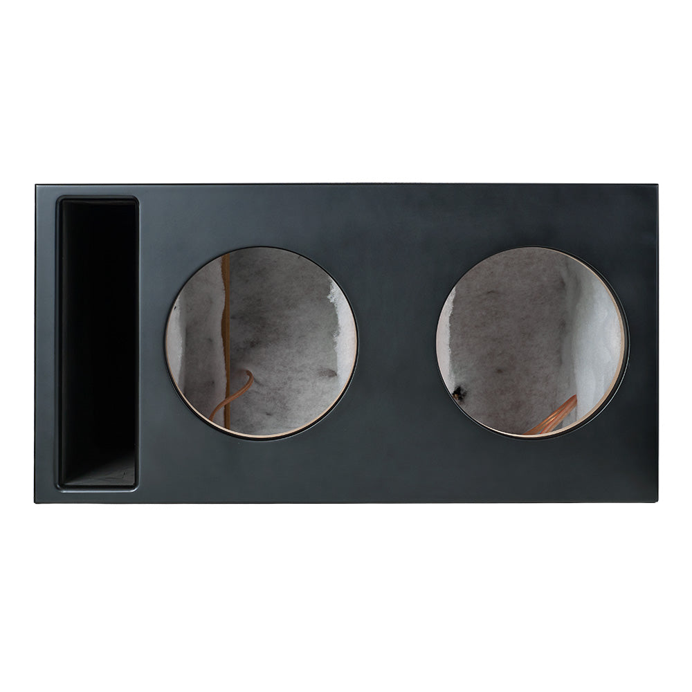 Vented Enclosure, competiton-grade dual 12"