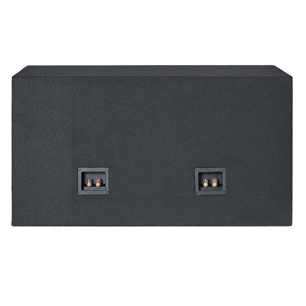 Vented Enclosure, competiton-grade dual 12"
