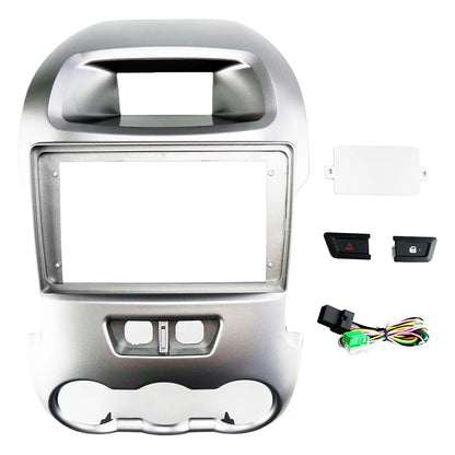 Ford Ranger 12-16 9 inch Head Unit Installation Kit, Silver