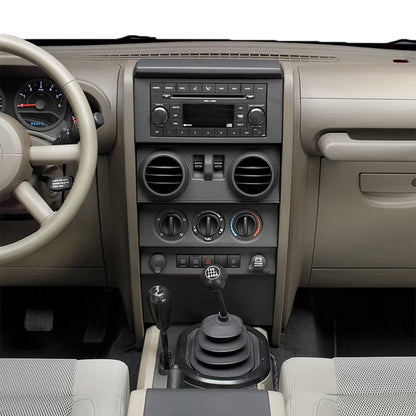 Jeep Wrangler 07-10 9 inch Head Unit Installation Kit, 2-door