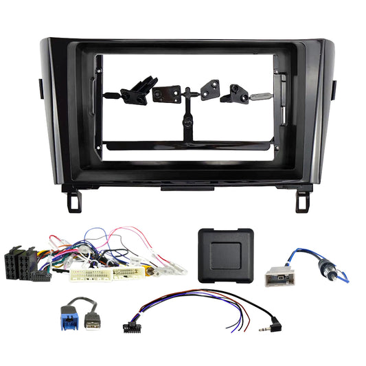 Nissan Qashqai/X-Trail 9/10.1 inch Head Unit Installation Kit
