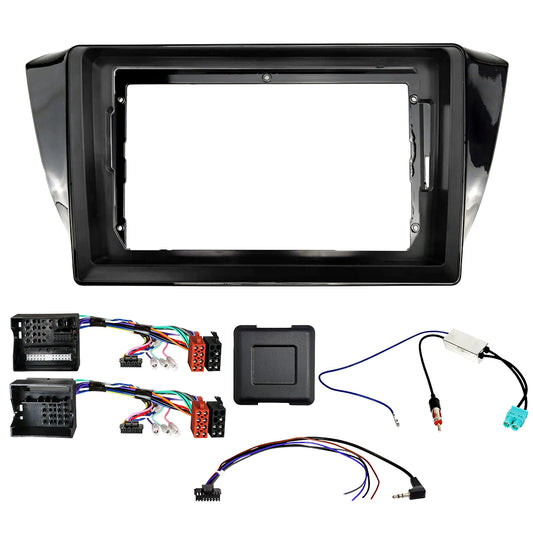 Skoda Superb 15-20 9/10.1 inch Head Unit Installation Kit