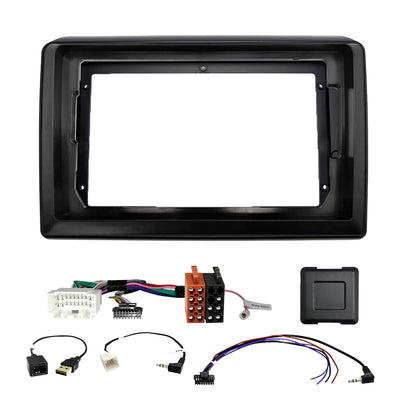Suzuki Swift 17-24 9/10.1 inch Head Unit Installation Kit, Matte Black