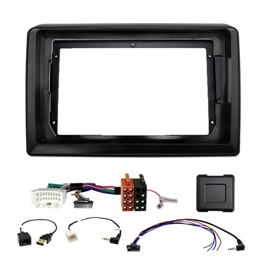 Suzuki Swift 17-24 9/10.1 inch Head Unit Installation Kit, Matte Black