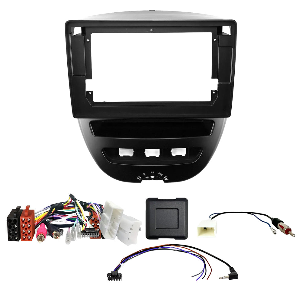 Toyota Aygo/Citroen C1/Peugeot 107 9 inch Head Unit Installation Kit