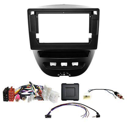 Toyota Aygo/Citroen C1/Peugeot 107 9 inch Head Unit Installation Kit