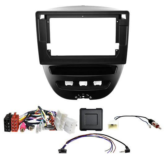 Toyota Aygo/Citroen C1/Peugeot 107 9 inch Head Unit Installation Kit
