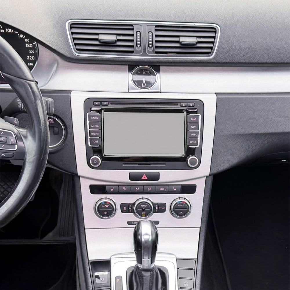 VW Passat B7 11-15 9 inch Head Unit Installation Kit, Auto AC