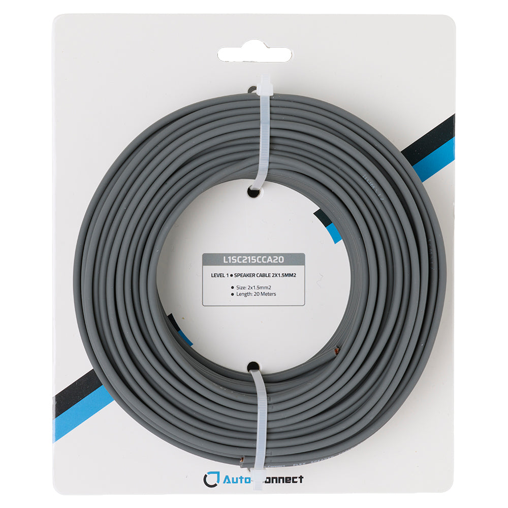 Speaker Wire Hi-Flex CCA 2x1.5mm², 20 meters