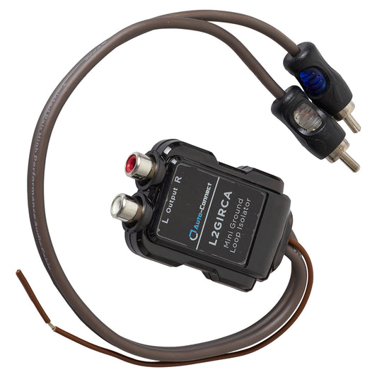Compact Ground Isolating RCA Noise Filter, Level 2