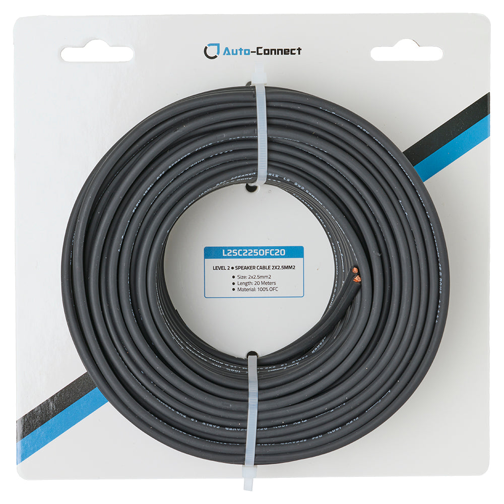 Speaker Wire Hi-Flex OFC 2x2.5mm², 20 meters