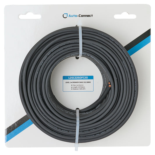 Speaker Wire Hi-Flex OFC 2x2.5mm², 20 meters