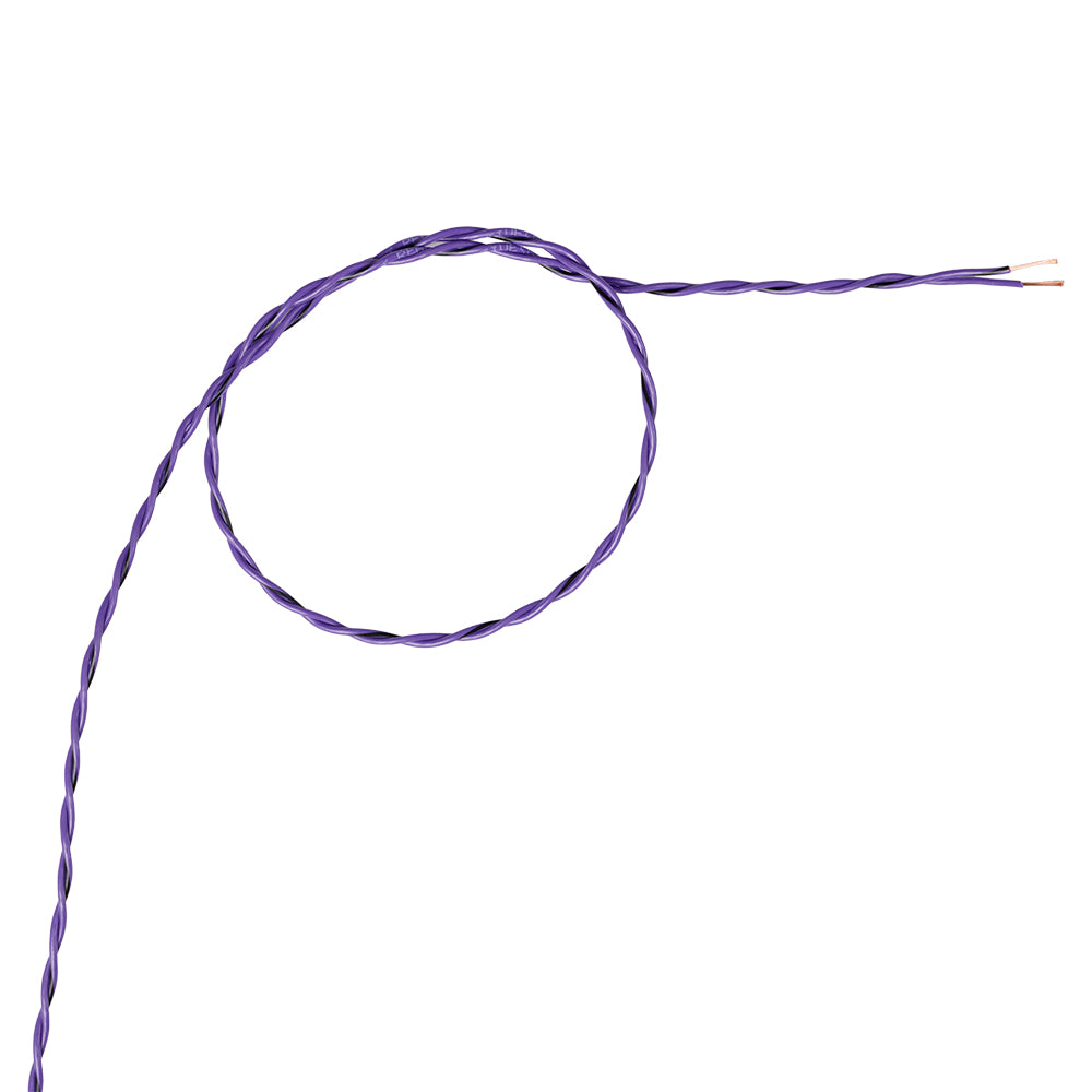 Twisted Speaker Wire 2x0.5 mm², purple