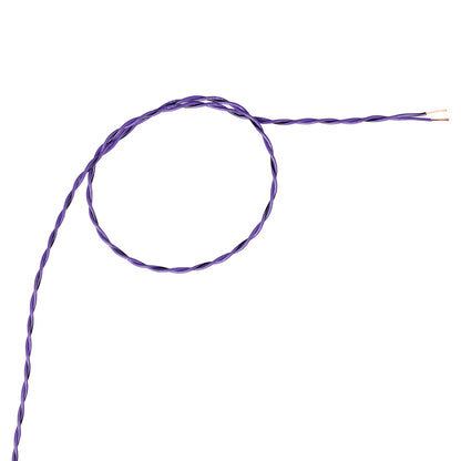 Twisted Speaker Wire 2x0.5 mm², purple