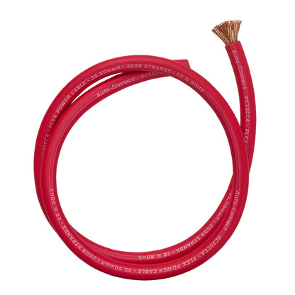 Pure CCA 35.5mm² Power Wire, red