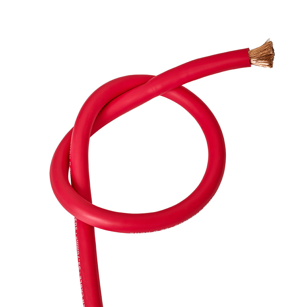 Pure CCA 53.7mm² Power Wire, red
