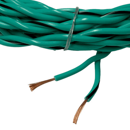 Twisted Speaker Wire 2x1.0mm², green & purple, 6m