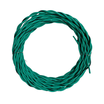 Twisted Speaker Wire 2x1.0mm², green & purple, 6m