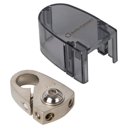 Battery Terminal M8 + 2x 10 mm², Negative