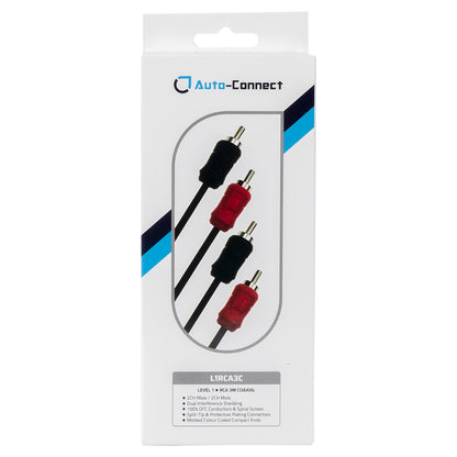 Coaxial RCA Signal Cable Level 1, 3m