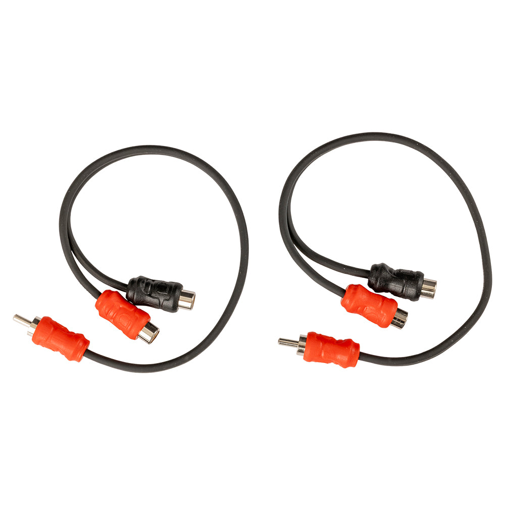 2 Female - 1 Male Coaxial RCA Splitters Level 1, 0.3m