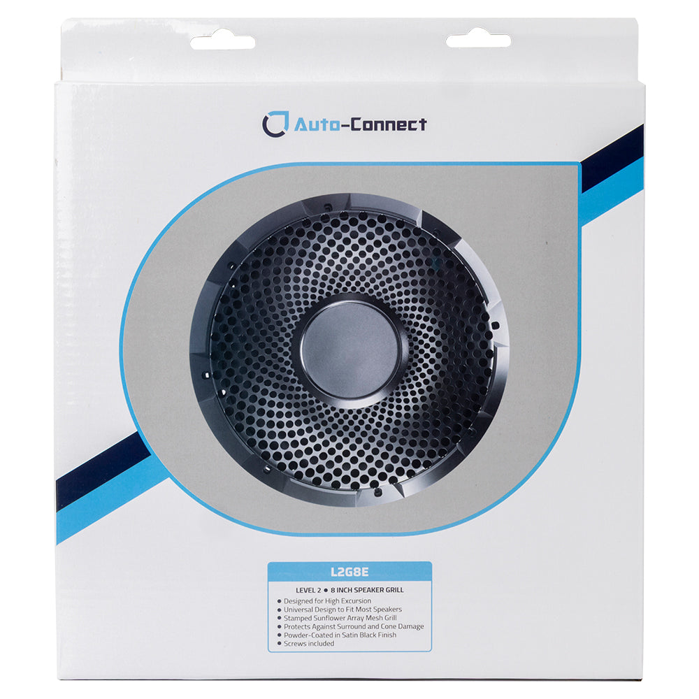 High Excursion Speaker/Subwoofer Grille, 8"