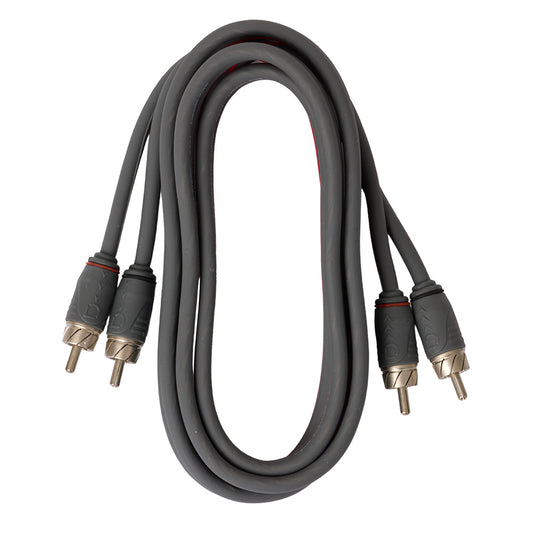 Quad-Shielded Directional RCA Signal Cable, 1.5m