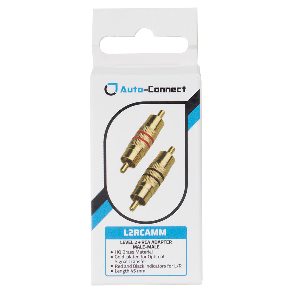 Male - Male RCA Adapters