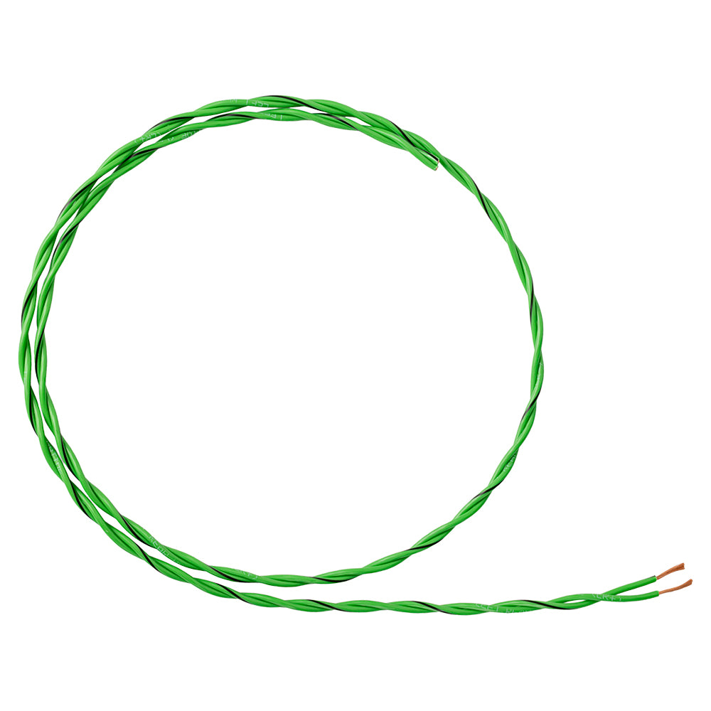 Twisted Speaker Wire 2x0.8mm², green