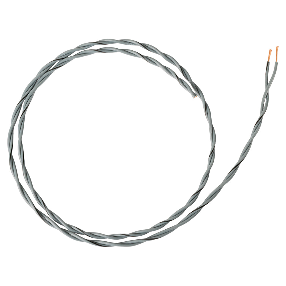 Twisted Speaker Wire 2x0.8mm², gray