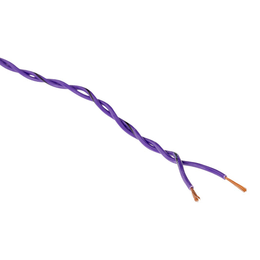 Twisted Speaker Wire 2x0.8mm², purple