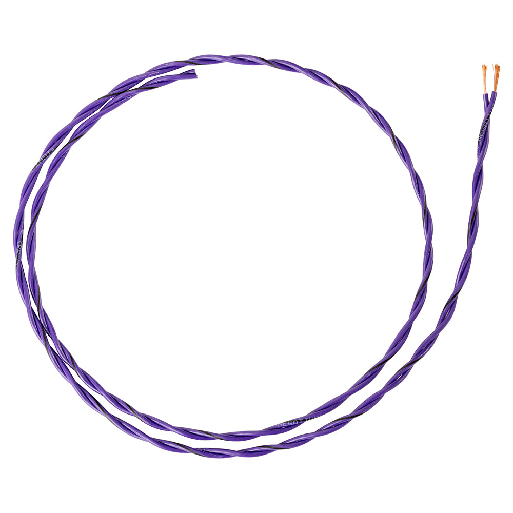 Twisted Speaker Wire 2x0.8mm², purple