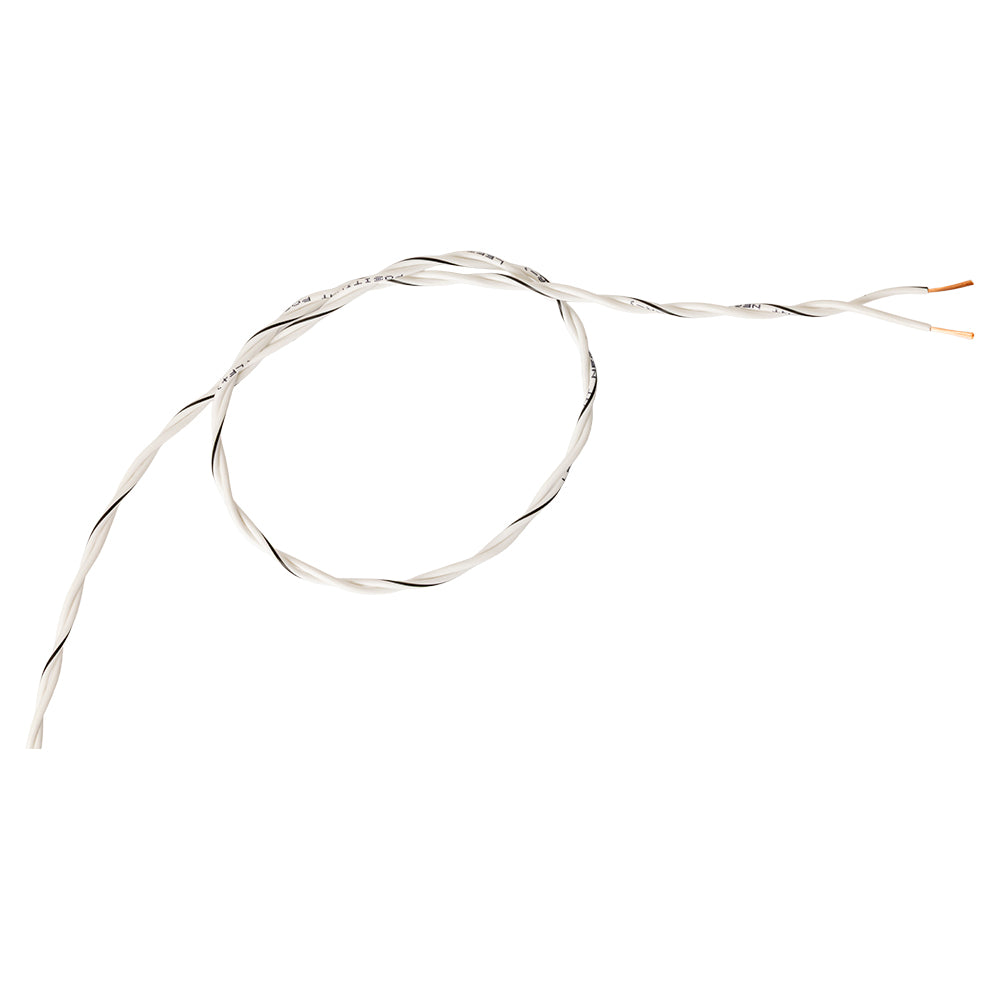 Twisted Speaker Wire 2x0.8mm², white